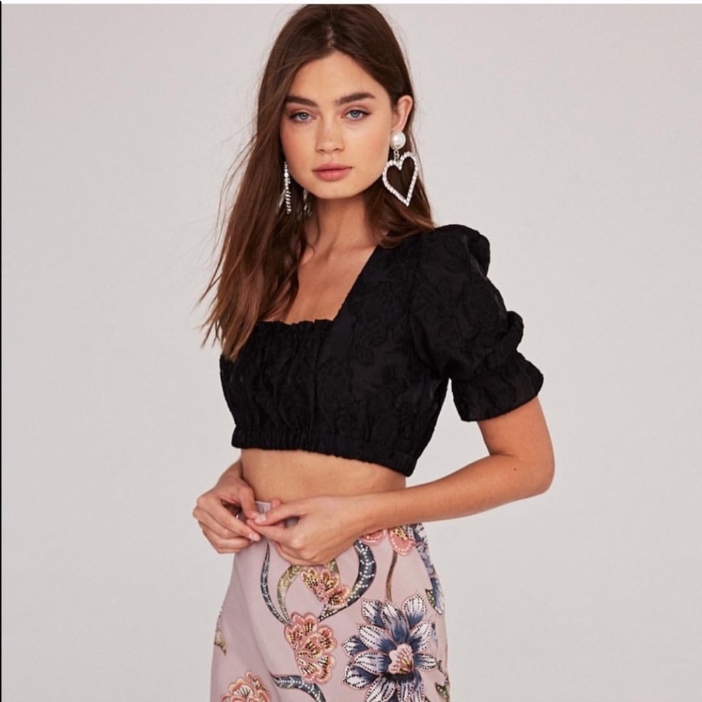 Stone Cold Fox Bond Crop Top
